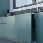 facade de porte de cuisine blue louisiana