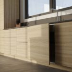 Façade de porte - charnières d'origine